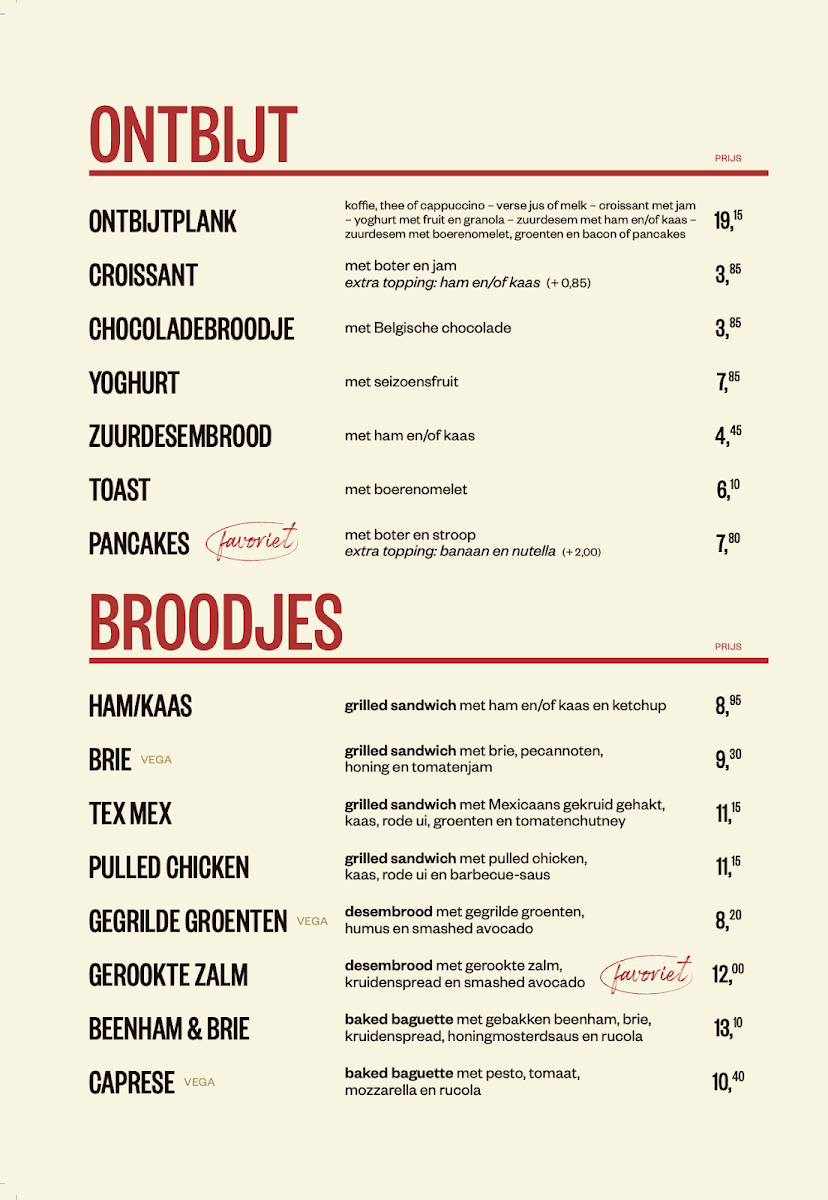 Menu Douwe Egberts Café Leeuwarden-1